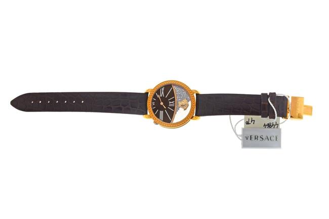 Versace Gold Tone Steel New Krios 93q80bd598 S497 Floating Spheres 38mm Watch Versace Gold Tone Steel New Krios 93q80bd598 S497 Floating Spheres 38mm Watch