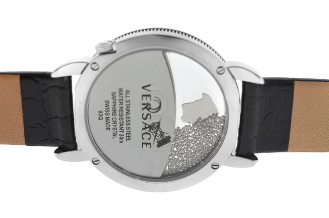 Versace Silver New Krios 93q99bd008 S009 Floating Spheres Steel 38mm Quartz Watch Versace Silver New Krios 93q99bd008 S009 Floating Spheres Steel 38mm Quartz Watch