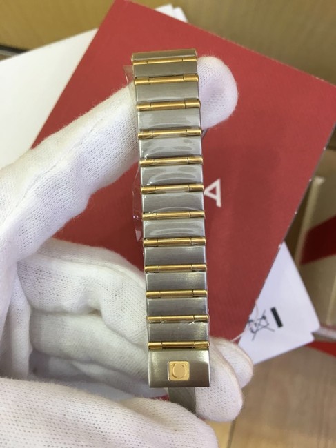 Omega Steel 18k Yellow Gold Constellation Quartz Watch Omega Steel 18k Yellow Gold Constellation Quartz Watch