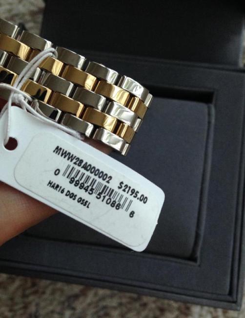 Michele Gold / Silver Harbor Diamond Two Tone Dial Watch Michele Gold / Silver Harbor Diamond Two Tone Dial Watch