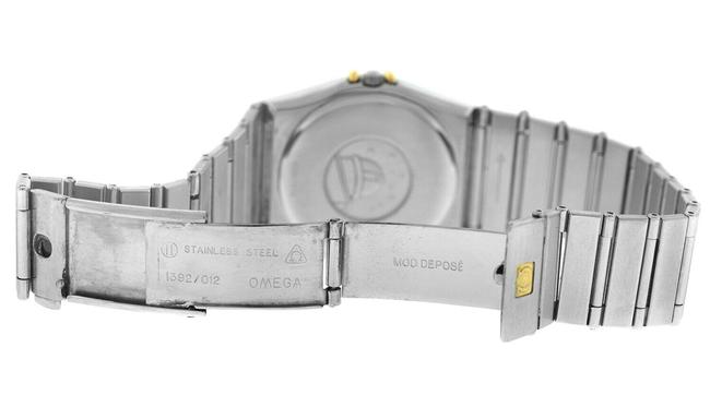 Omega Gold/Silver Constellation 396.1069 Mens Unisex Day Date 18k Steel Watch Omega Gold/Silver Constellation 396.1069 Mens Unisex Day Date 18k Steel Watch