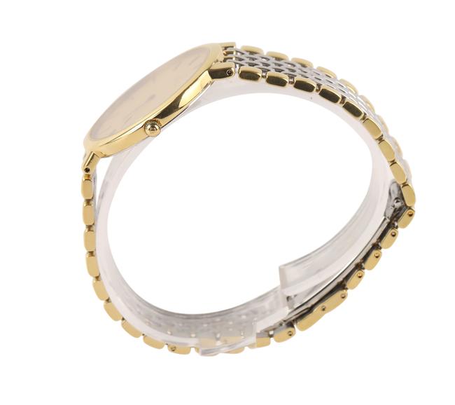 Omega Gold Silver Two Tone Deville Quartz Watch Omega Gold Silver Two Tone Deville Quartz Watch
