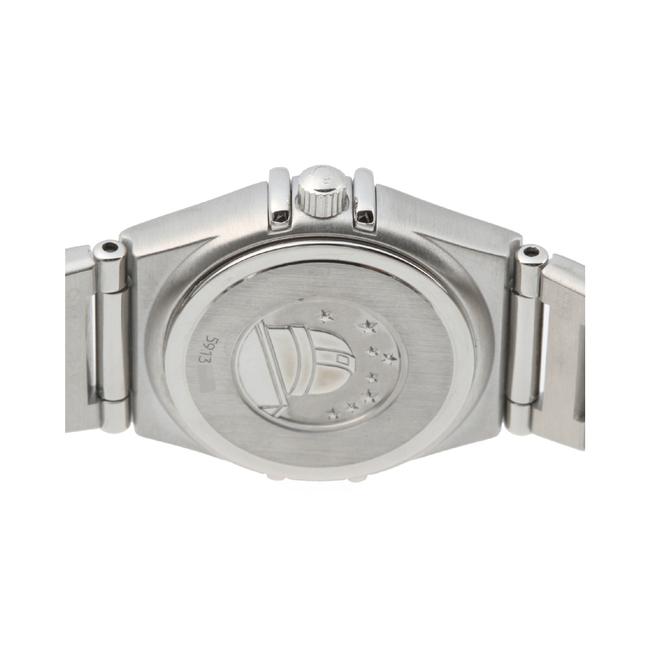 Omega Blue/White Stainless Steel Constellation 1562.84 Quartz Womens Wristwatch 23 Mm Watch Omega Blue/White Stainless Steel Constellation 1562.84 Quartz Womens Wristwatch 23 Mm Watch