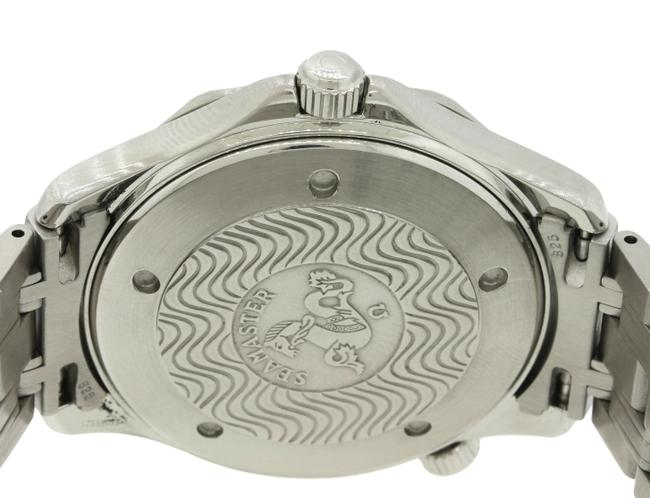 Omega Stainless Steel White Seamaster Pro 2532.20 Wave 41mm Quartz Watch Omega Stainless Steel White Seamaster Pro 2532.20 Wave 41mm Quartz Watch