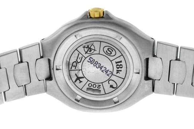 Omega Gold Silver Seamaster Professional Unisex Stainless Steel 37mm Quartz Watch Omega Gold Silver Seamaster Professional Unisex Stainless Steel 37mm Quartz Watch