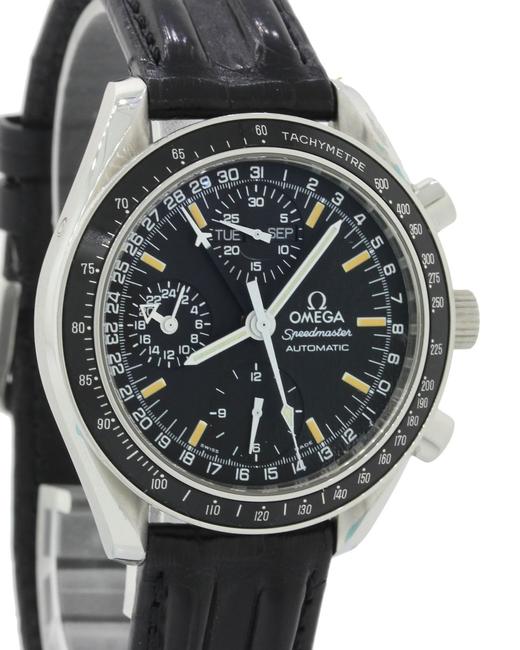 Omega Black Speedmaster Triple Date Chronograph 3820.50 39mm Steel Wbox J8 Watch Omega Black Speedmaster Triple Date Chronograph 3820.50 39mm Steel Wbox J8 Watch