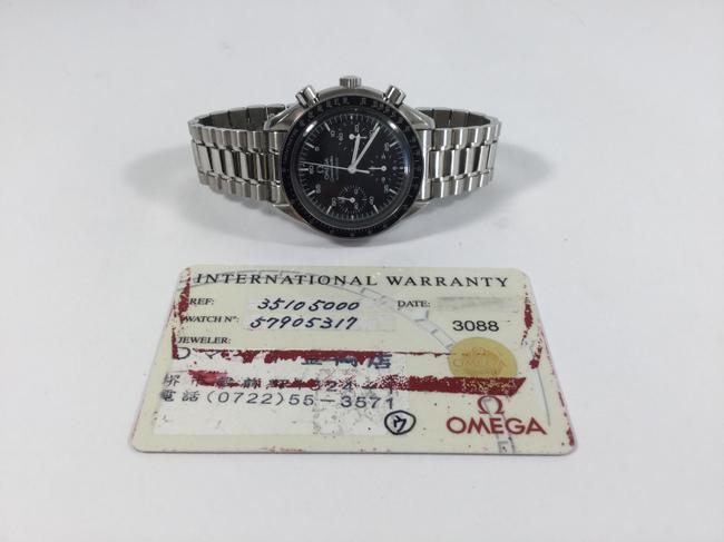 Omega Silver Speedmaster Mens Watch Omega Silver Speedmaster Mens Watch