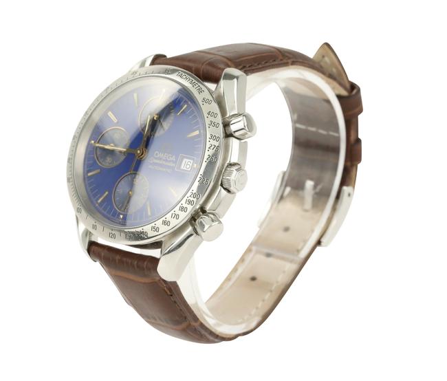 Omega Silver Speedmaster Watch Omega Silver Speedmaster Watch