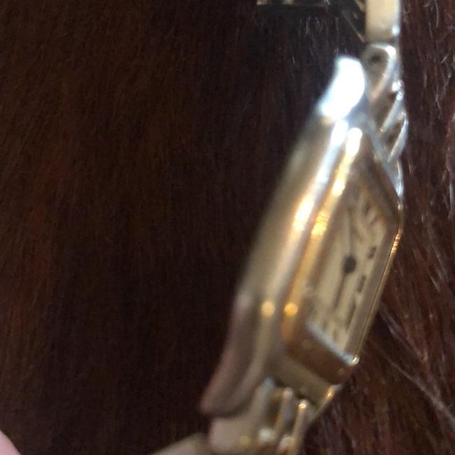 Cartier Gold Silver Ivory Panth¨¨re De 18k and Ss Watch Cartier Gold Silver Ivory Panth¨¨re De 18k and Ss Watch