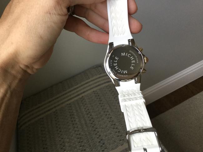 Michele White Jelly Tahitian Bean Watch Michele White Jelly Tahitian Bean Watch