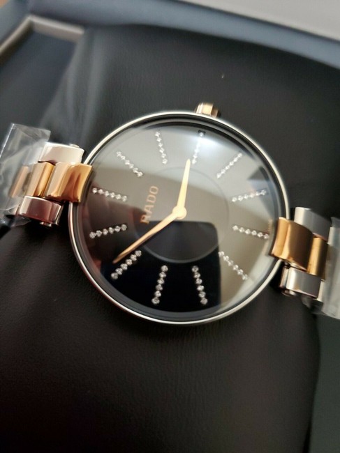 Rado Gold/Silver Two Tone R22850713 Womens Watch Rado Gold/Silver Two Tone R22850713 Womens Watch