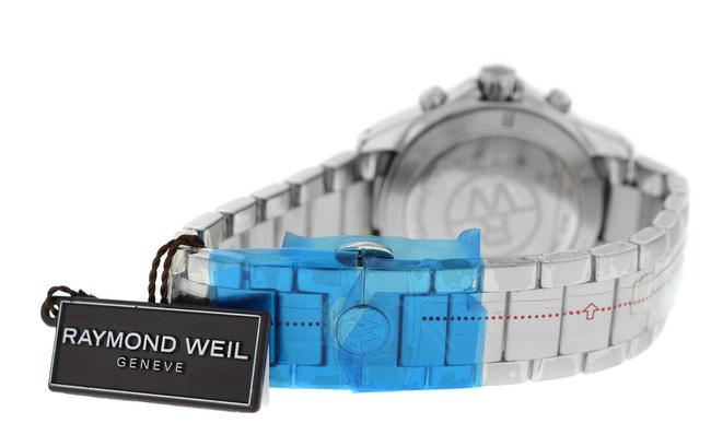 Raymond Weil Silver Sport 8400-st-20001 Mens Stainless Steel 44mm Quartz Watch Raymond Weil Silver Sport 8400-st-20001 Mens Stainless Steel 44mm Quartz Watch