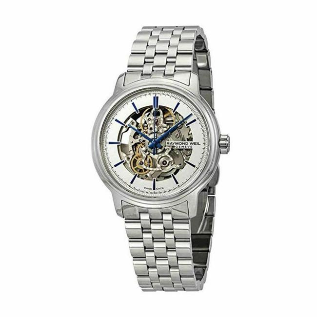 Raymond Weil Silver 2215-st-65001 Mens Maestro Watch Raymond Weil Silver 2215-st-65001 Mens Maestro Watch