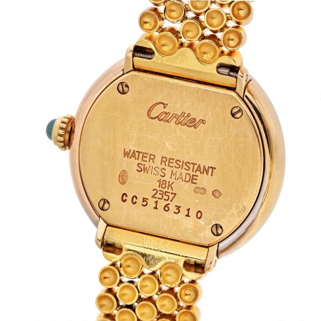 Cartier Yellow Gold Trinity 2357 Sapphire Ruby and Diamond Ladies Watch Cartier Yellow Gold Trinity 2357 Sapphire Ruby and Diamond Ladies Watch