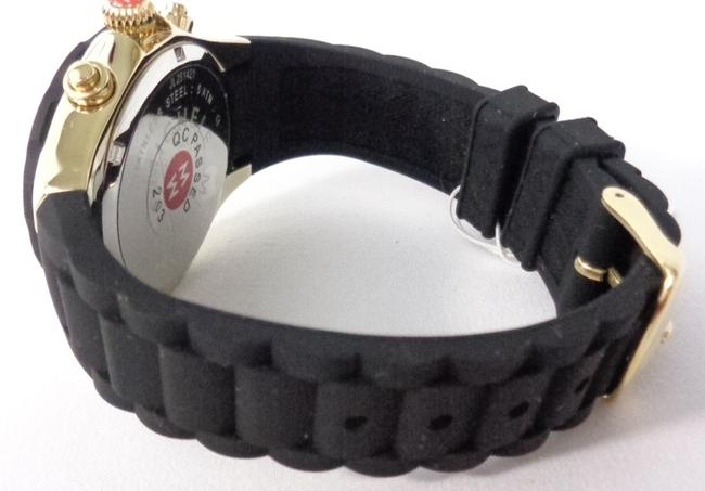 Michele Black/Gold Mww12f000034 Plated Silicon New Watch Michele Black/Gold Mww12f000034 Plated Silicon New Watch