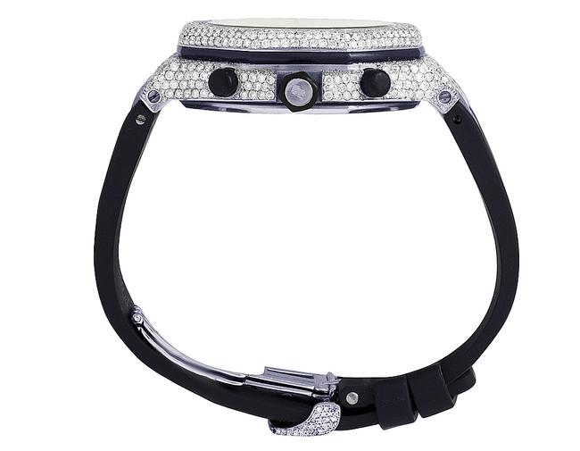 Audemars Piguet Mens Royal Oak Offshore 42mm Stainless Steel Rubber Strap Diamond 12.5 Ct Watch Audemars Piguet Mens Royal Oak Offshore 42mm Stainless Steel Rubber Strap Diamond 12.5 Ct Watch