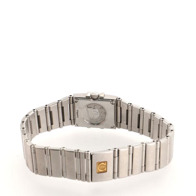 Omega White Constellation Quadra Quartz Stainless Steel and Mother Of Pearl Watch Omega White Constellation Quadra Quartz Stainless Steel and Mother Of Pearl Watch