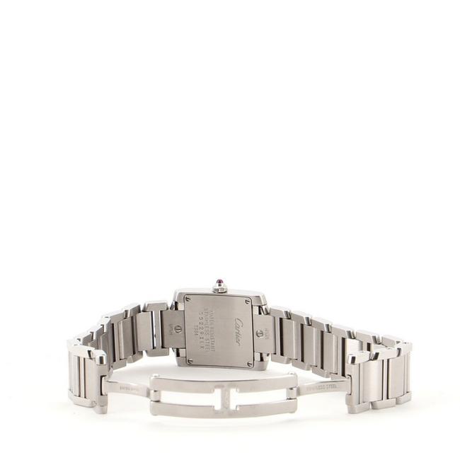 Cartier Silver Limited Edition Tank Francaise Quartz Stainless Steel 20 Watch Cartier Silver Limited Edition Tank Francaise Quartz Stainless Steel 20 Watch