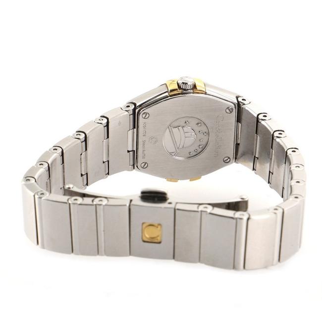 Omega Yellow Constellation Quartz Stainless Steel and Gold Watch Omega Yellow Constellation Quartz Stainless Steel and Gold Watch