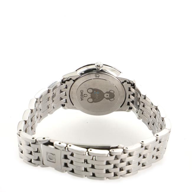 Omega Blue De Ville Prestige Orbis Quartz Stainless Steel with Diamond Mark Watch Omega Blue De Ville Prestige Orbis Quartz Stainless Steel with Diamond Mark Watch