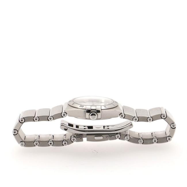 Omega White Constellation Quartz Stainless Steel and Mother Of Pearl 28 Watch Omega White Constellation Quartz Stainless Steel and Mother Of Pearl 28 Watch