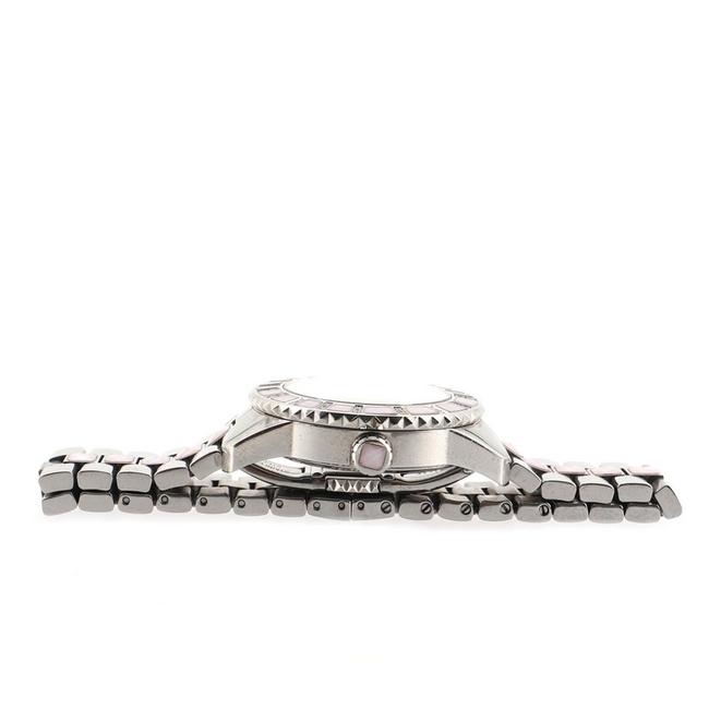 Dior White Quartz Stainless Steel and Mother Of Pearl with Diamond Watch Dior White Quartz Stainless Steel and Mother Of Pearl with Diamond Watch