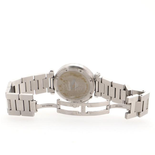 Cartier Brown Pasha C Gmt Stainless Steel 35 Watch Cartier Brown Pasha C Gmt Stainless Steel 35 Watch