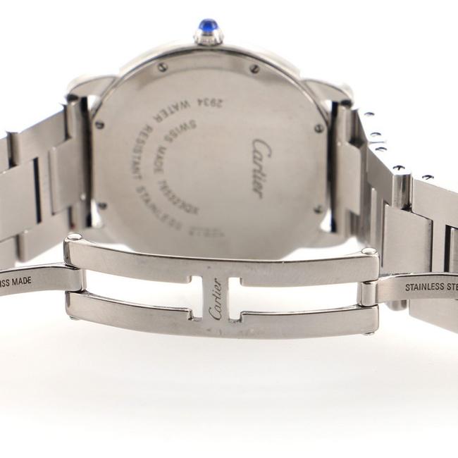 Cartier White Ronde Solo De Quartz Stainless Steel 36 Watch Cartier White Ronde Solo De Quartz Stainless Steel 36 Watch