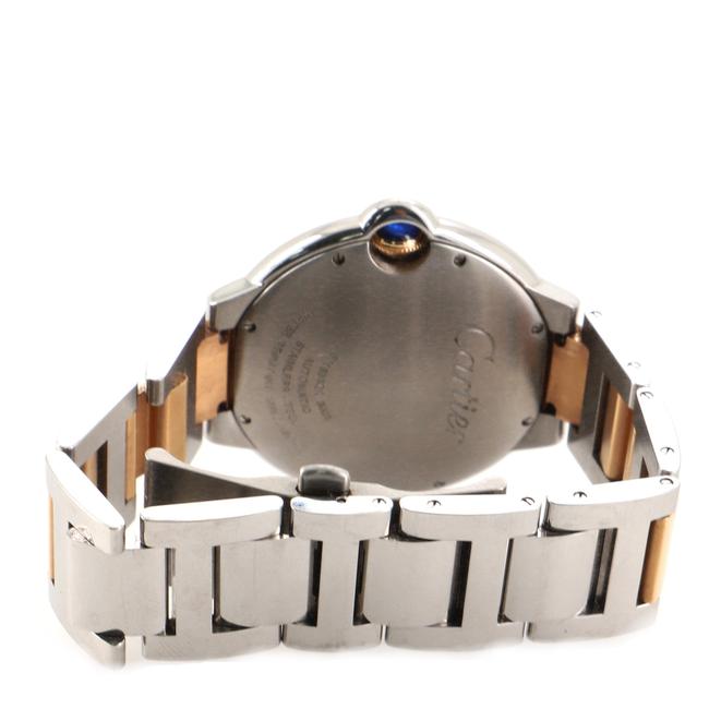 Cartier Brown Ballon Bleu De Stainless Steel and Rose Gold Watch Cartier Brown Ballon Bleu De Stainless Steel and Rose Gold Watch