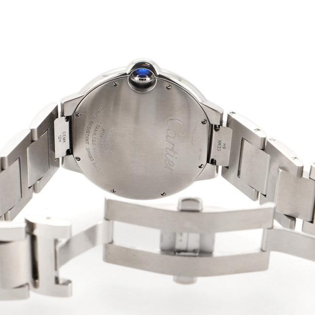 Cartier Silver Ballon Bleu De Stainless Steel 42 Watch Cartier Silver Ballon Bleu De Stainless Steel 42 Watch