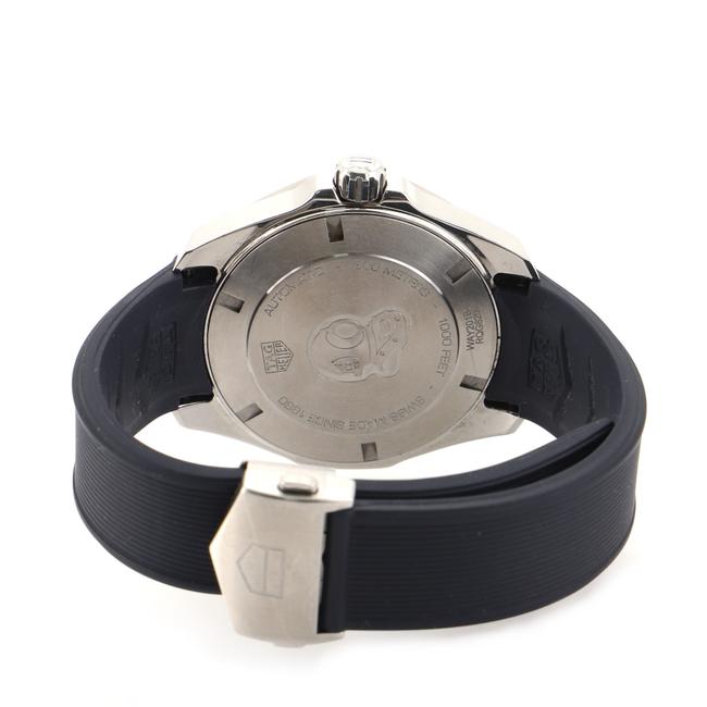 TAG Heuer Blue Aquaracer Caliber 5 Stainless Steel and Rubber 44 Watch TAG Heuer Blue Aquaracer Caliber 5 Stainless Steel and Rubber 44 Watch