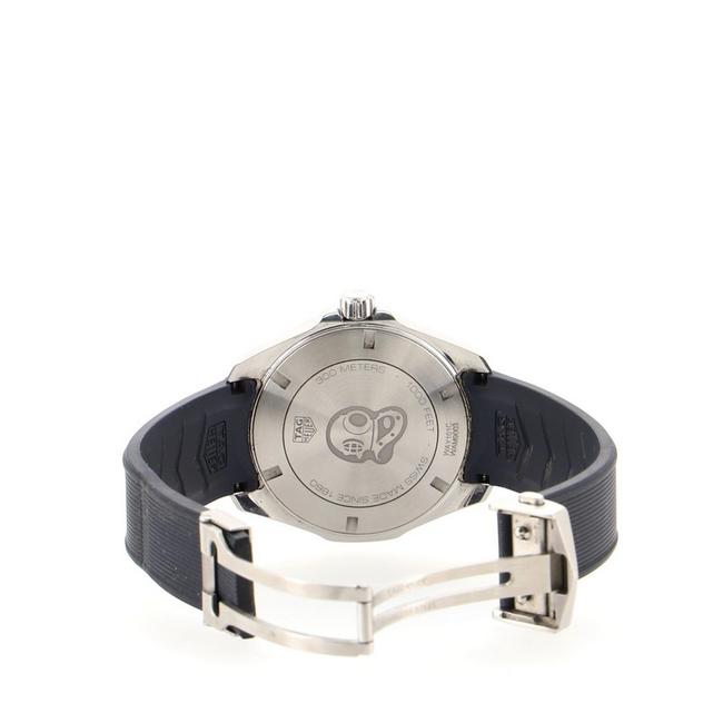 TAG Heuer Blue Aquaracer 300m Quartz Stainless Steel and Rubber 45 Watch TAG Heuer Blue Aquaracer 300m Quartz Stainless Steel and Rubber 45 Watch