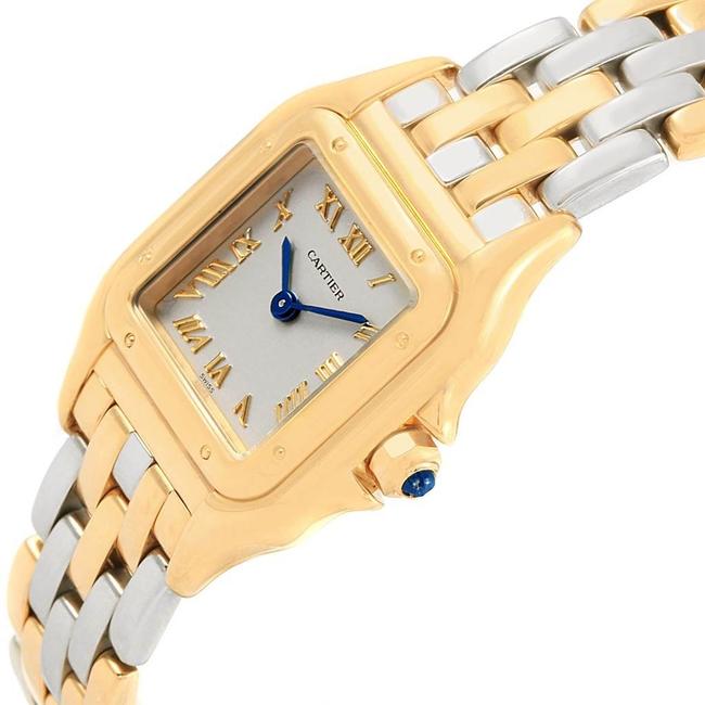 Cartier Grey Panthere Ladies Yellow Gold Steel Ladies 1070 Watch Cartier Grey Panthere Ladies Yellow Gold Steel Ladies 1070 Watch