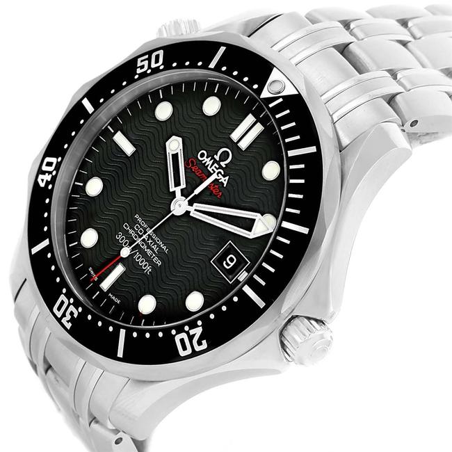 Omega Black Seamaster James Bond Steel Mens 212.30.41.20.01.002 Watch Omega Black Seamaster James Bond Steel Mens 212.30.41.20.01.002 Watch
