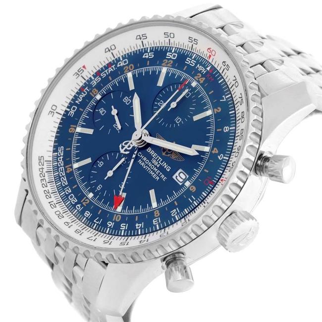 Breitling Blue Navitimer World Dial Steel Mens A24322 Watch Breitling Blue Navitimer World Dial Steel Mens A24322 Watch