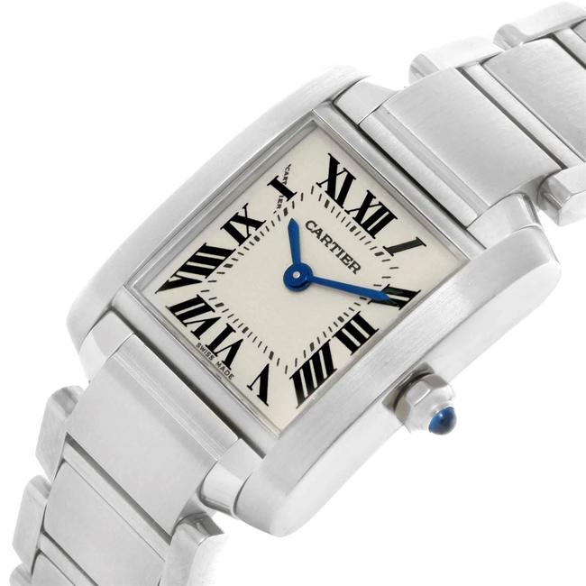 Cartier Silver Tank Francaise Small Steel Ladies W51008q3 Watch Cartier Silver Tank Francaise Small Steel Ladies W51008q3 Watch