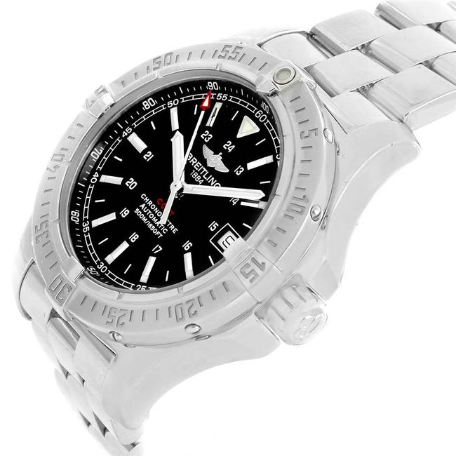 Breitling Black Colt 41mm Dial Steel Mens A17380 Watch Breitling Black Colt 41mm Dial Steel Mens A17380 Watch