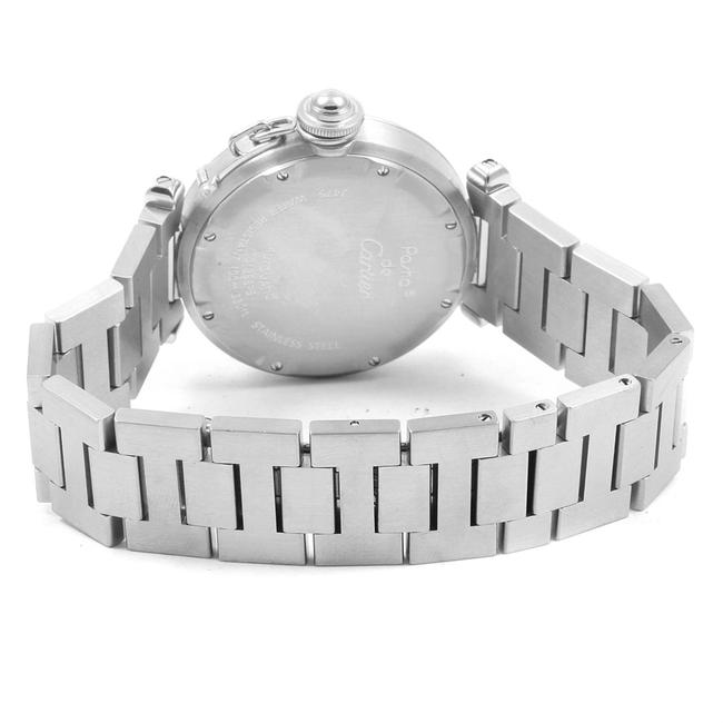 Cartier White Pasha C Midsize 35mm Big Date Stainless Steel W31044m7 Watch Cartier White Pasha C Midsize 35mm Big Date Stainless Steel W31044m7 Watch
