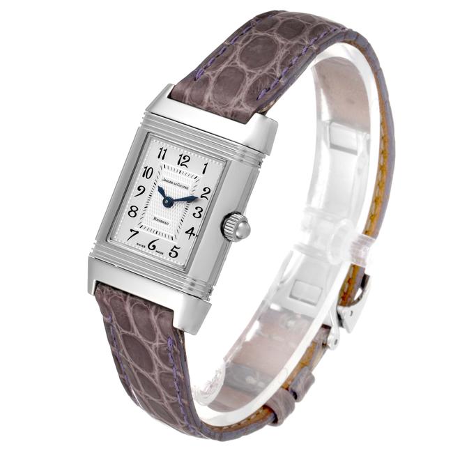 Jaeger-LeCoultre Silvered Reverso Duetto Ladies Steel Diamond 266.8.44 Watch Jaeger-LeCoultre Silvered Reverso Duetto Ladies Steel Diamond 266.8.44 Watch