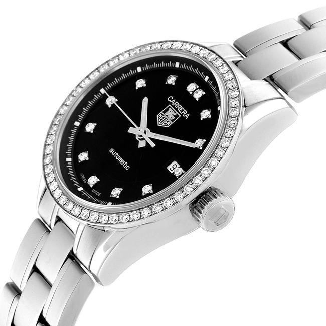 TAG Heuer Black Box Carrera Diamond Dial Ladies Wv2412 Card Watch TAG Heuer Black Box Carrera Diamond Dial Ladies Wv2412 Card Watch