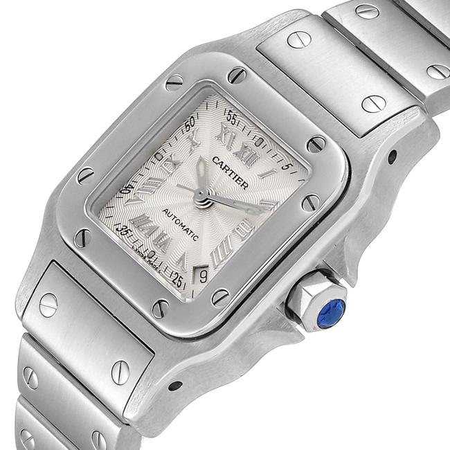 Cartier Silver Santos Galbee Ladies Steel Ladies W20044d6 Watch Cartier Silver Santos Galbee Ladies Steel Ladies W20044d6 Watch