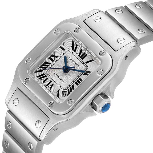 Cartier Silver Santos Galbee Ladies Steel Ladies W20044d6 Watch Cartier Silver Santos Galbee Ladies Steel Ladies W20044d6 Watch