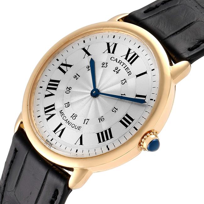 Cartier Silver Ronde Louis 33mm Privee Collection Yellow Gold Unisex Watch Cartier Silver Ronde Louis 33mm Privee Collection Yellow Gold Unisex Watch