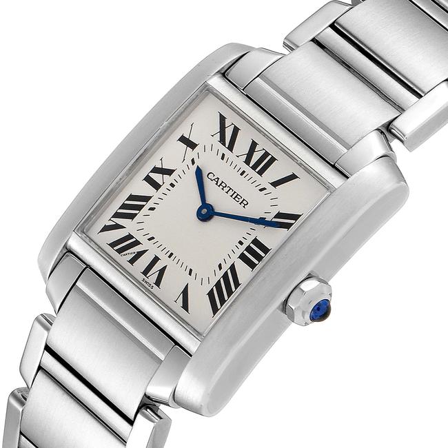 Cartier Silver Tank Francaise Midsize Dial Steel Ladies Wsta0005 Watch Cartier Silver Tank Francaise Midsize Dial Steel Ladies Wsta0005 Watch