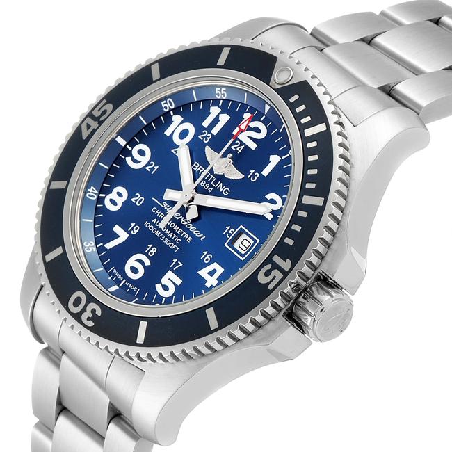 Breitling Blue Box Superocean Ii 44 Gun Dial Mens A17392 Papers Watch Breitling Blue Box Superocean Ii 44 Gun Dial Mens A17392 Papers Watch
