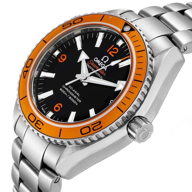 Omega Black Seamaster Planet Ocean Orange Bezel 232.30.42.21.01.002 Watch Omega Black Seamaster Planet Ocean Orange Bezel 232.30.42.21.01.002 Watch