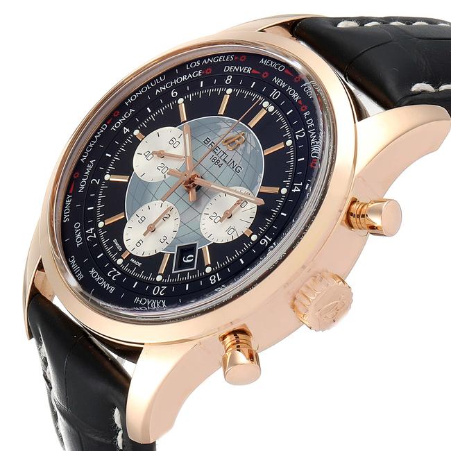 Breitling Black Box Transocean Chronograph Unitime Rose Gold Rb0510 Watch Breitling Black Box Transocean Chronograph Unitime Rose Gold Rb0510 Watch