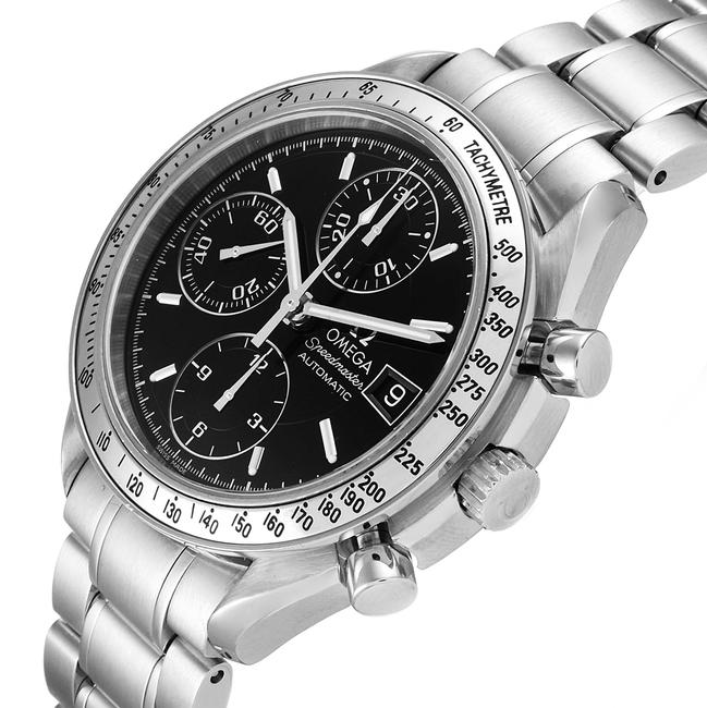 Omega Black Speedmaster Date 39mm Steel Mens 3513.50.00 Watch Omega Black Speedmaster Date 39mm Steel Mens 3513.50.00 Watch