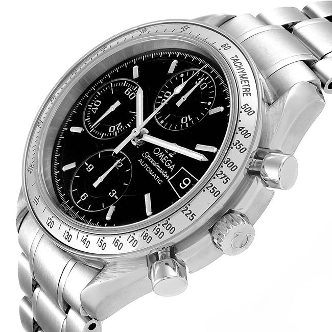Omega Black Speedmaster Date 39mm Steel Mens 3513.50.00 Watch Omega Black Speedmaster Date 39mm Steel Mens 3513.50.00 Watch