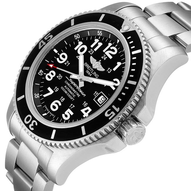 Breitling Black Superocean Ii 44 Dial Steel Mens A17392 Watch Breitling Black Superocean Ii 44 Dial Steel Mens A17392 Watch